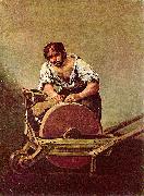 Francisco de Goya Der Schleifer oil painting artist